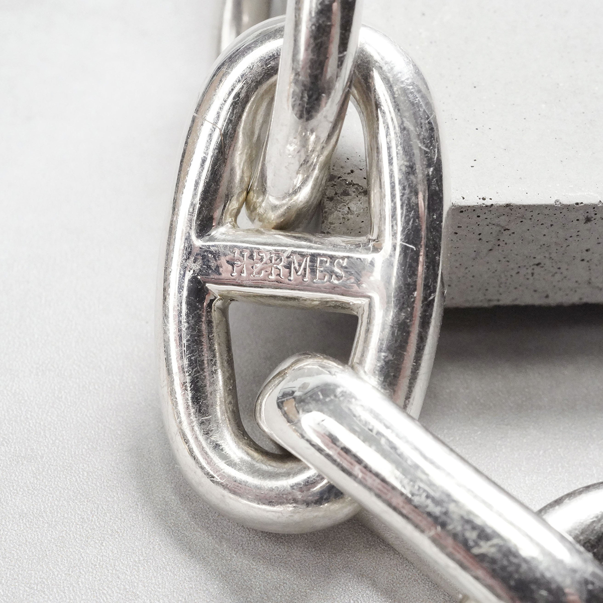 HERMÈS Alea Bracelet GM Sterling Silver ST Size