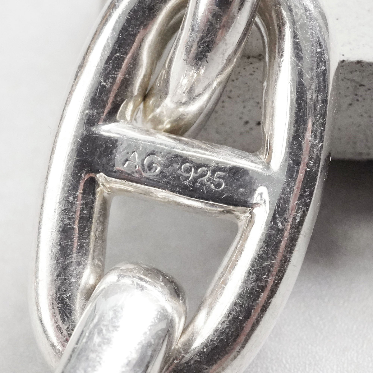 HERMÈS Alea Bracelet GM Sterling Silver ST Size