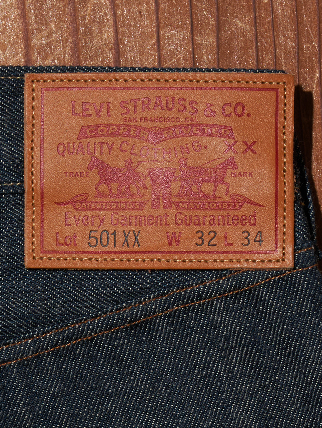 LEVI'S® VINTAGE CLOTHING 1922 501XX Dark Indigo Rigid