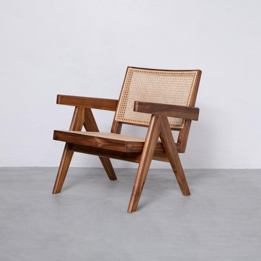Pierre Jeanneret Easy Chair PH29 Teak Reproduct