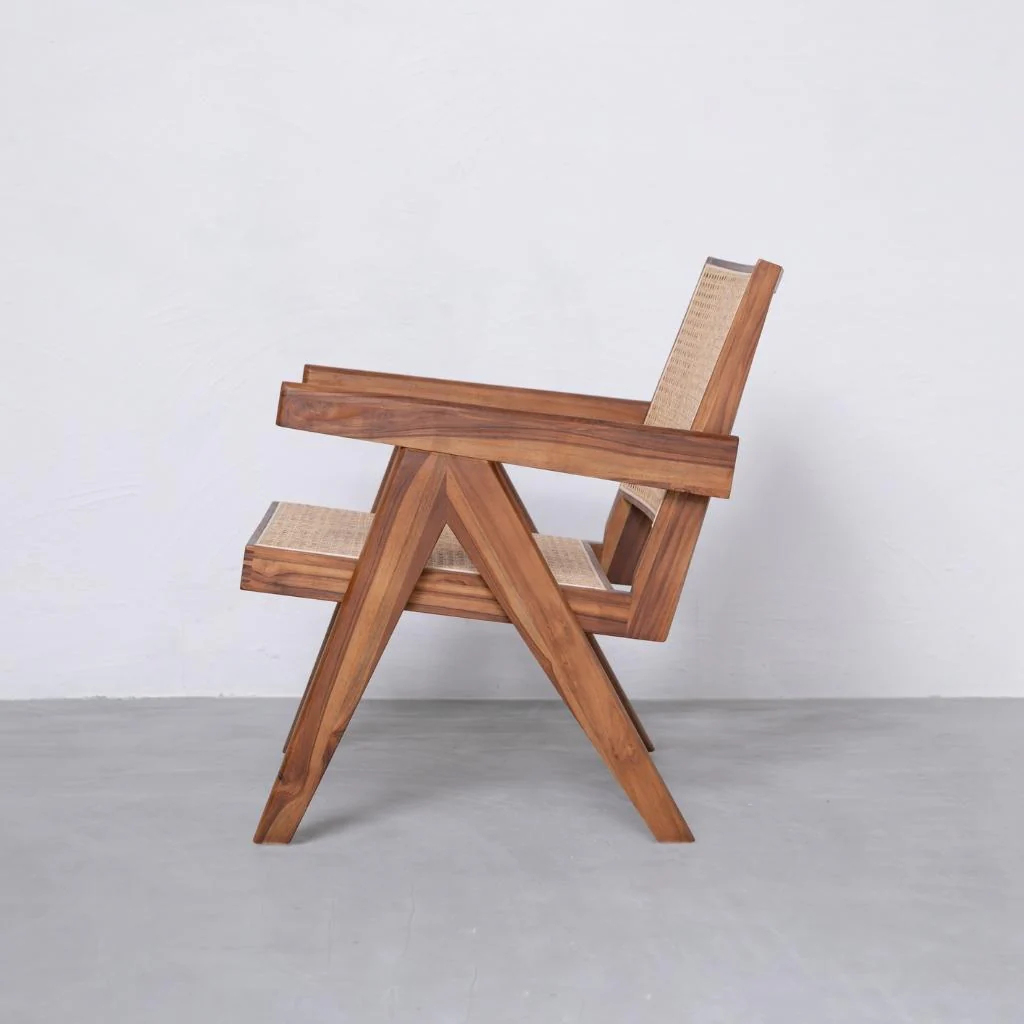 Pierre Jeanneret Easy Chair PH29 Teak Reproduct