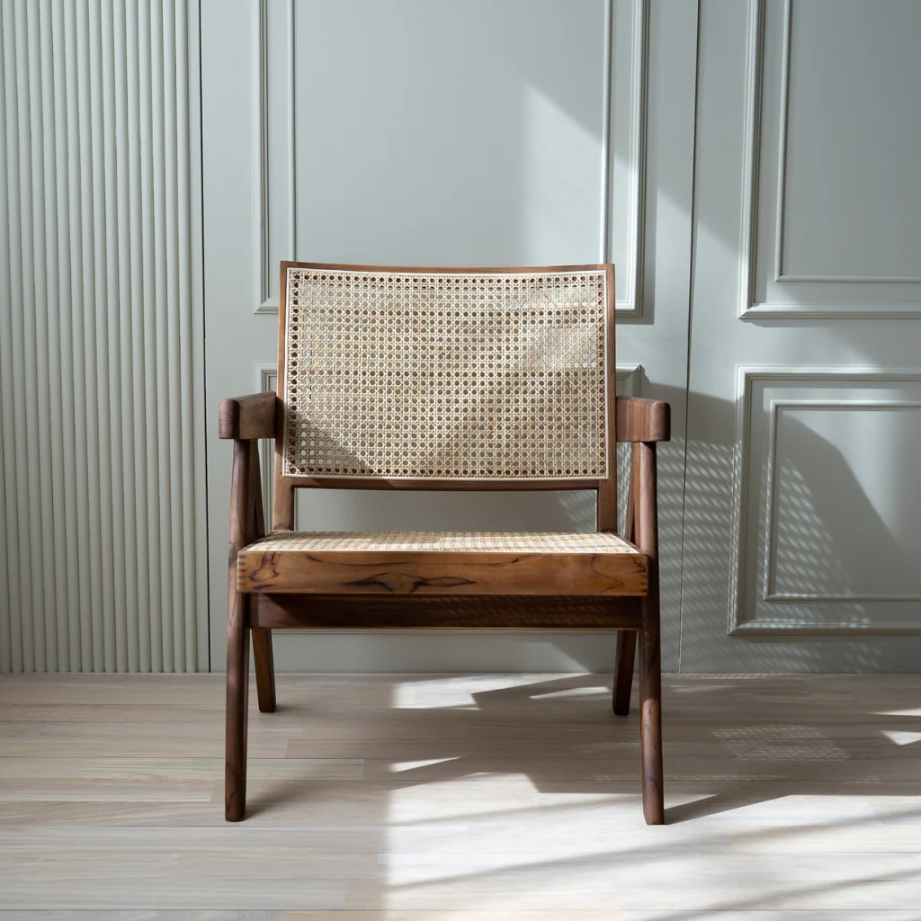 Pierre Jeanneret Easy Chair PH29 Teak Reproduct