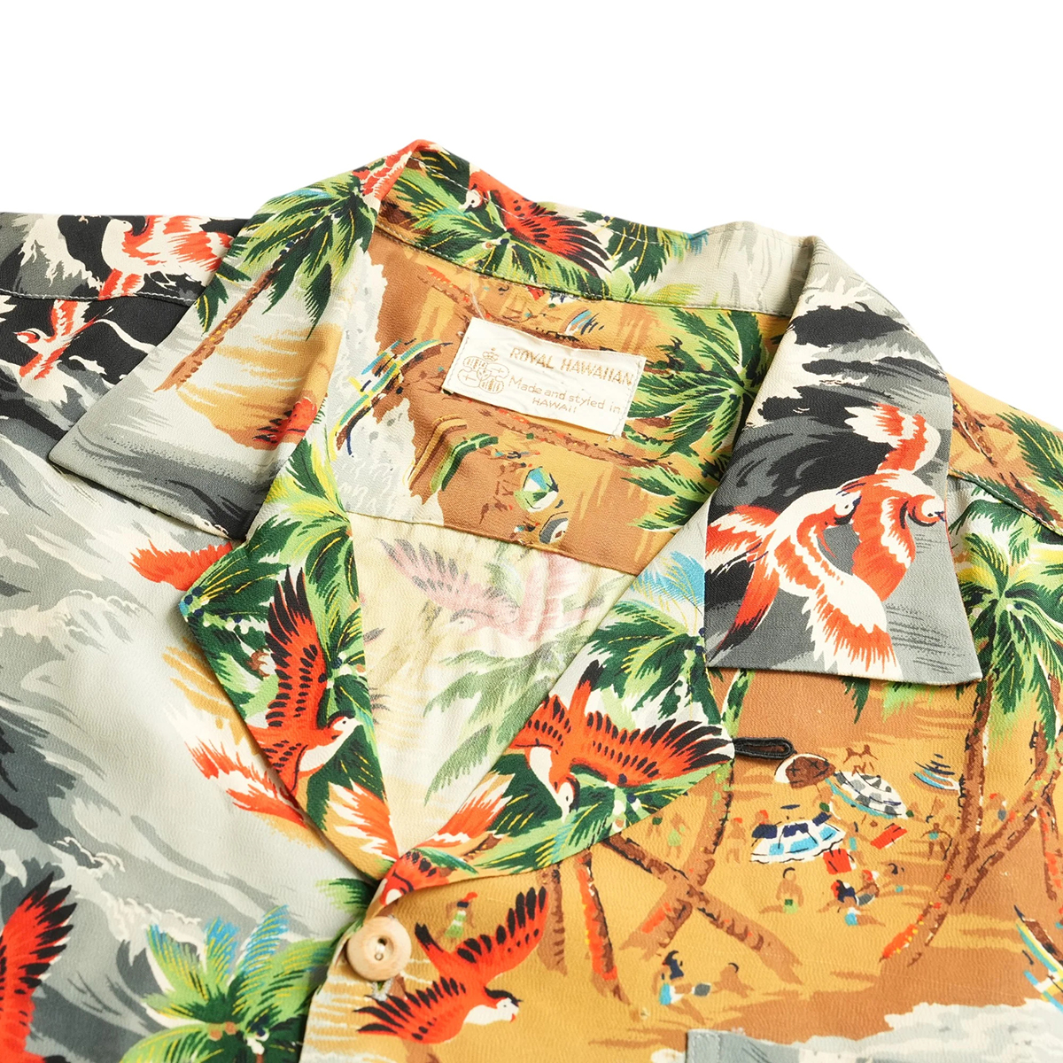 Royal Hawaiian 1950's Hawaiian Shirt Vintage