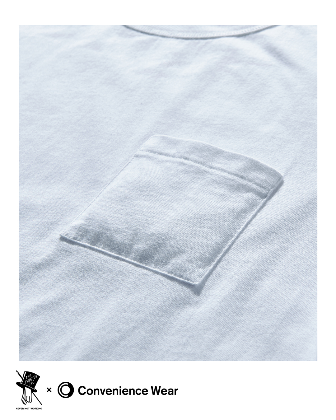 TRIPSTER x Convenience Wear Pocket T-Shirt