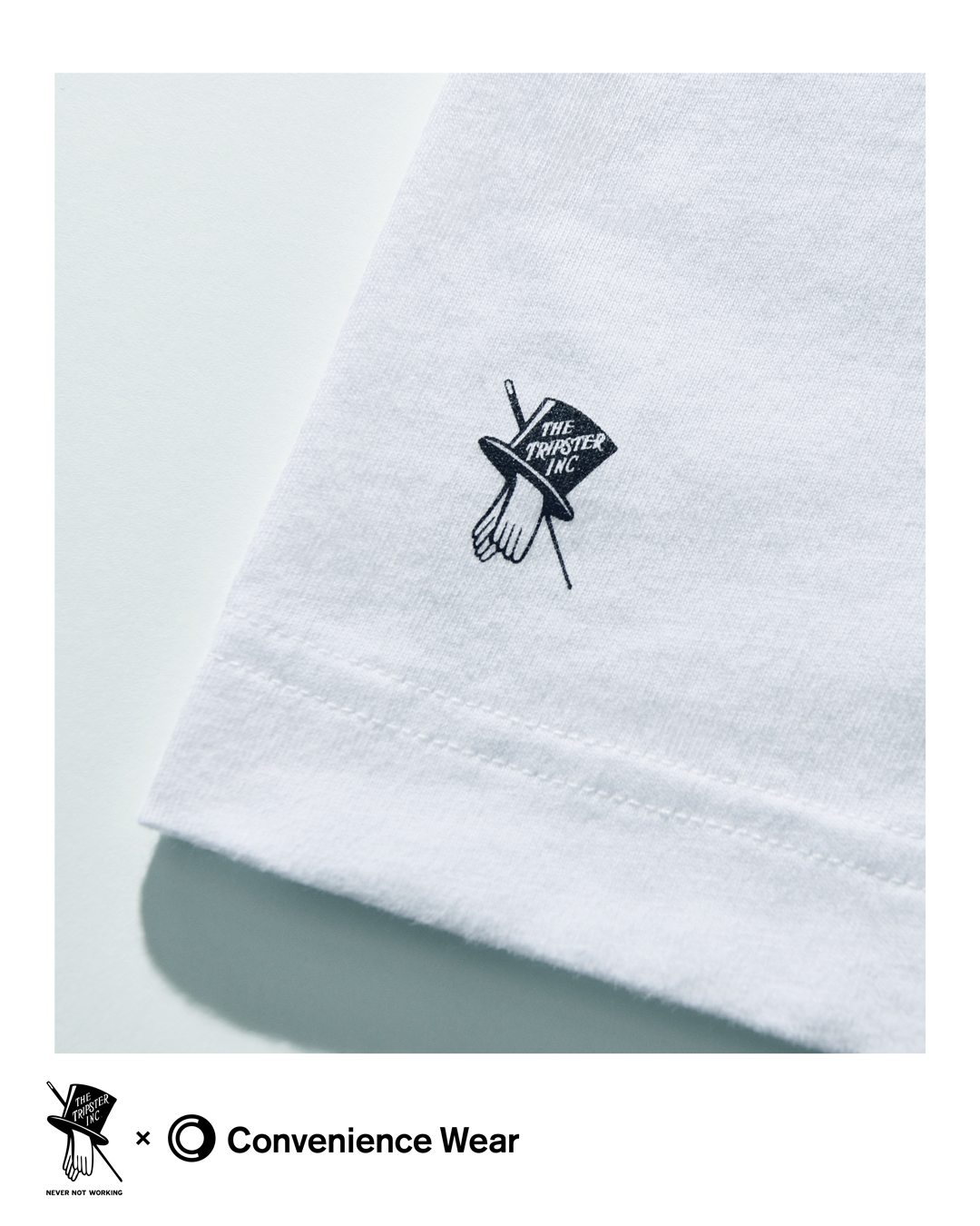 TRIPSTER x Convenience Wear Pocket T-Shirt