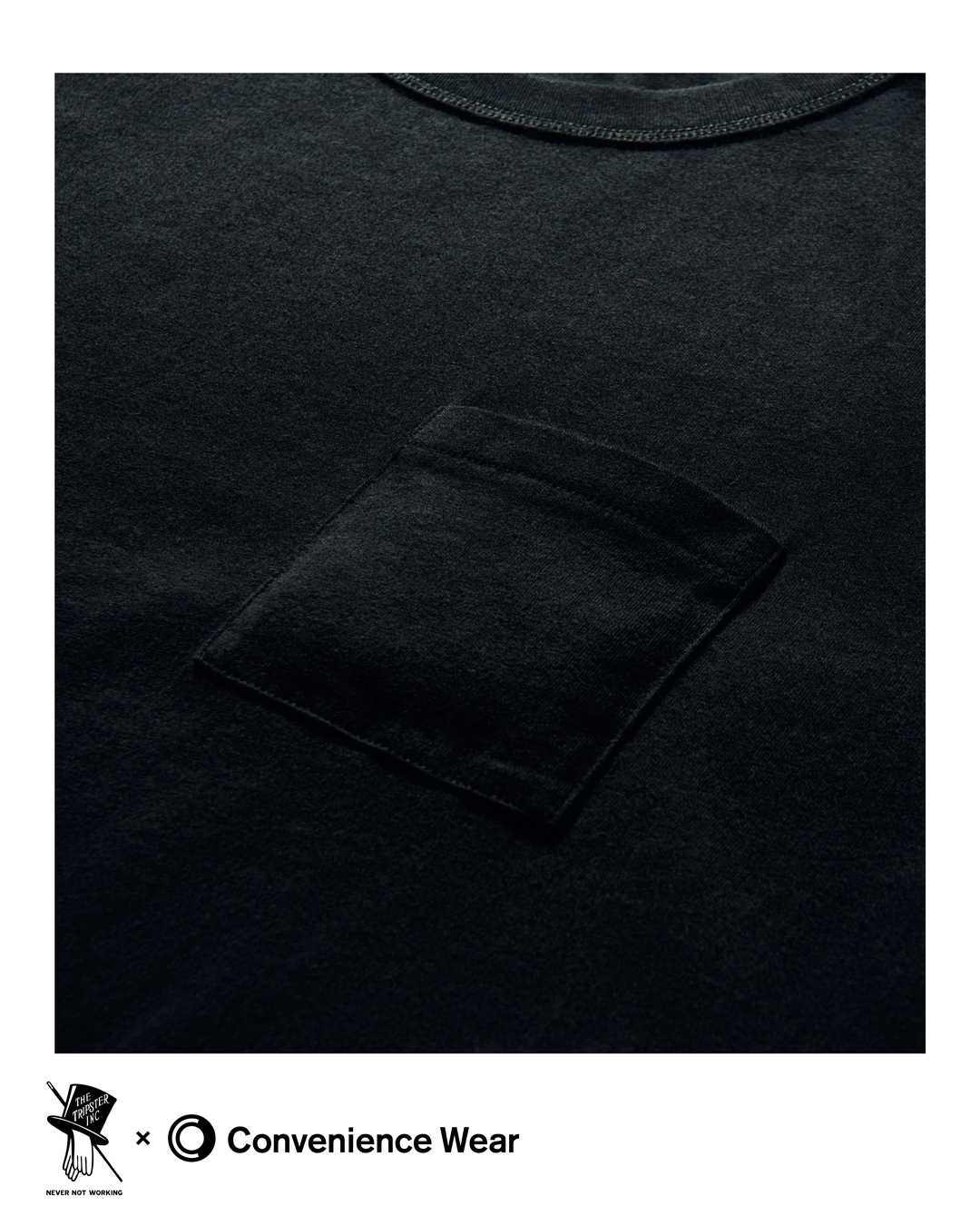 TRIPSTER x Convenience Wear Pocket T-Shirt