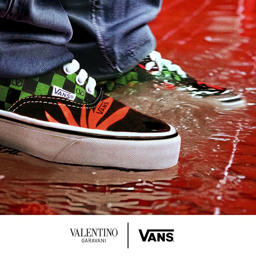 VALENTINO x VANS Authentic Collaboration