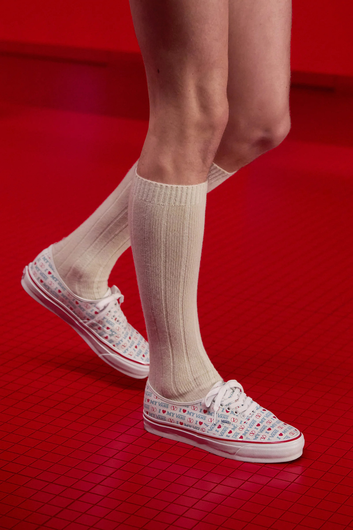 VALENTINO x VANS Authentic Collaboration