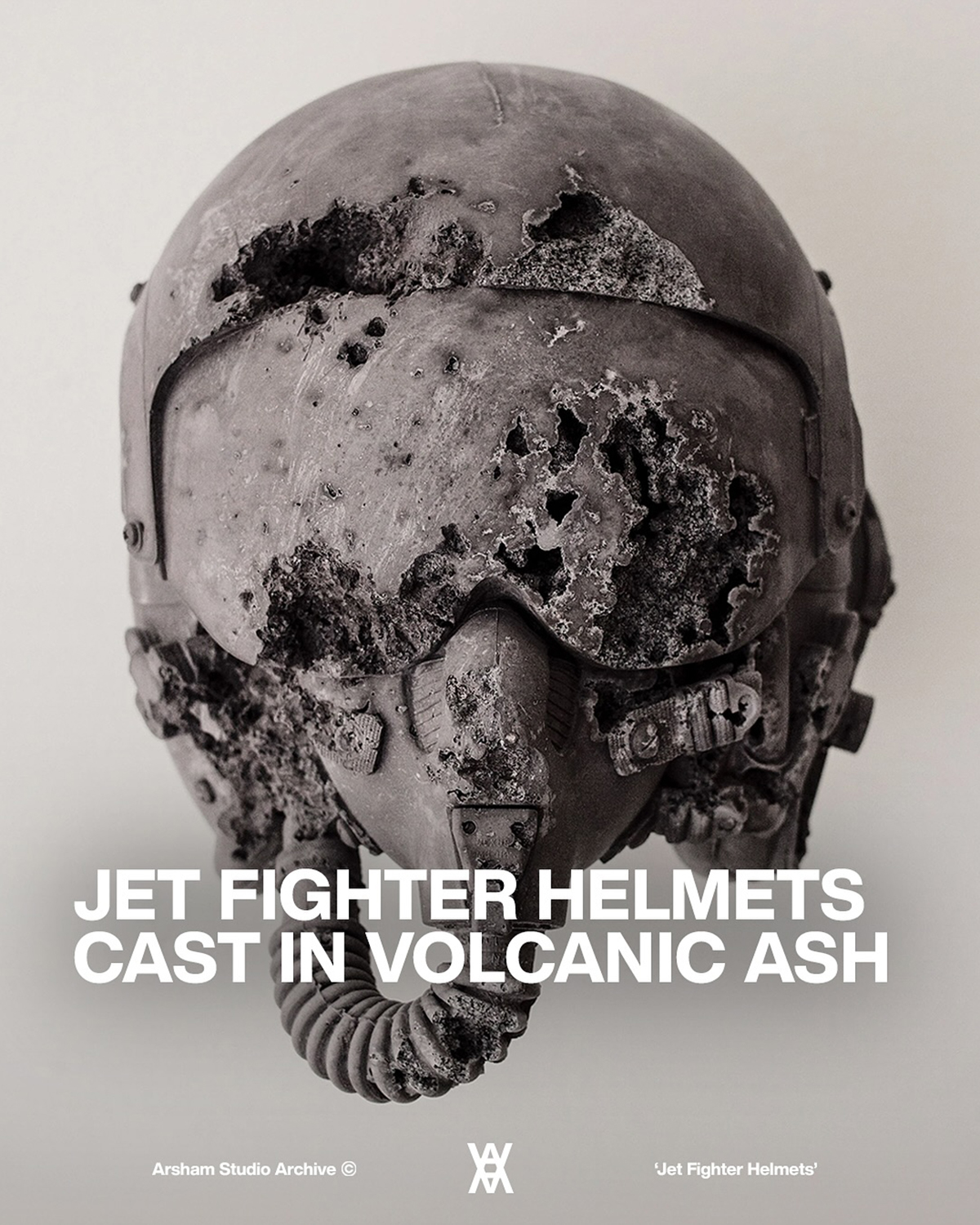 Daniel Arsham Archive Jet Fighter Helmets