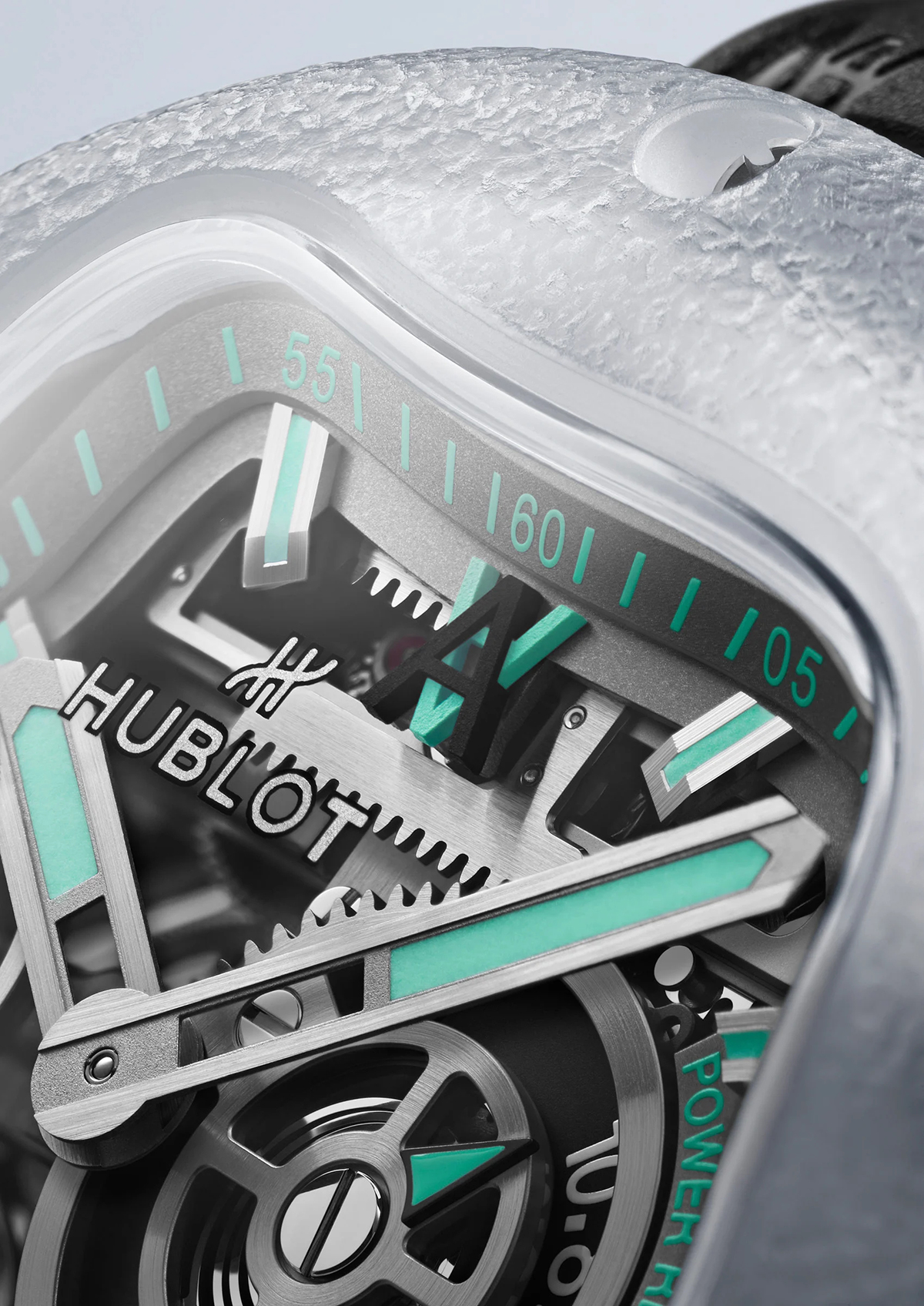 HUBLOT x Daniel Arsham MP-17 Meca-10 Arsham Splash Titanium Sapphire