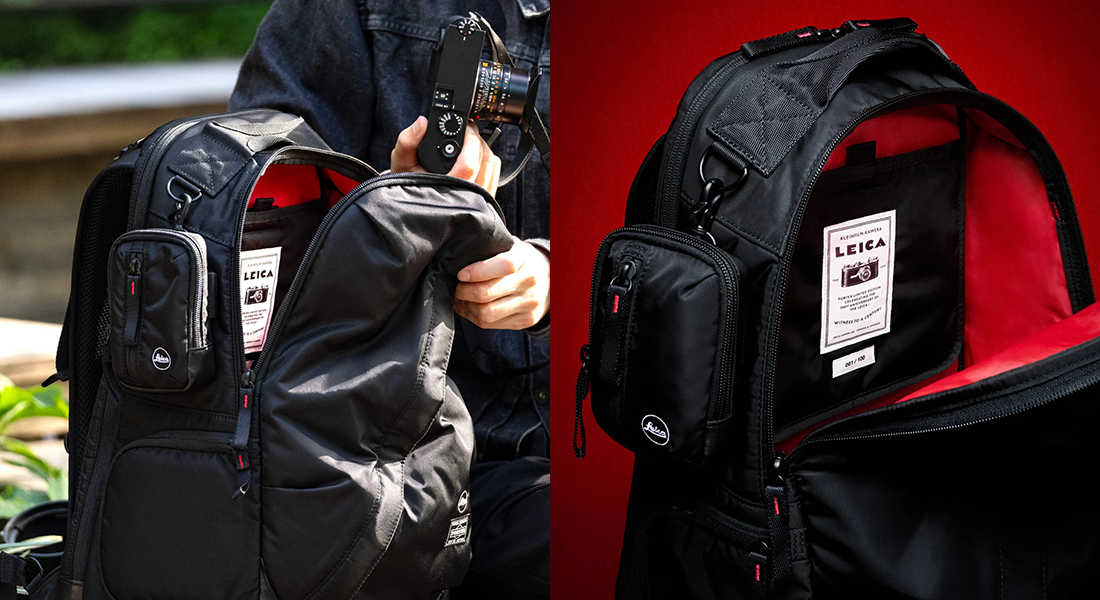 Leica x PORTER BACKPACK with CAMERA CASE & POUCH