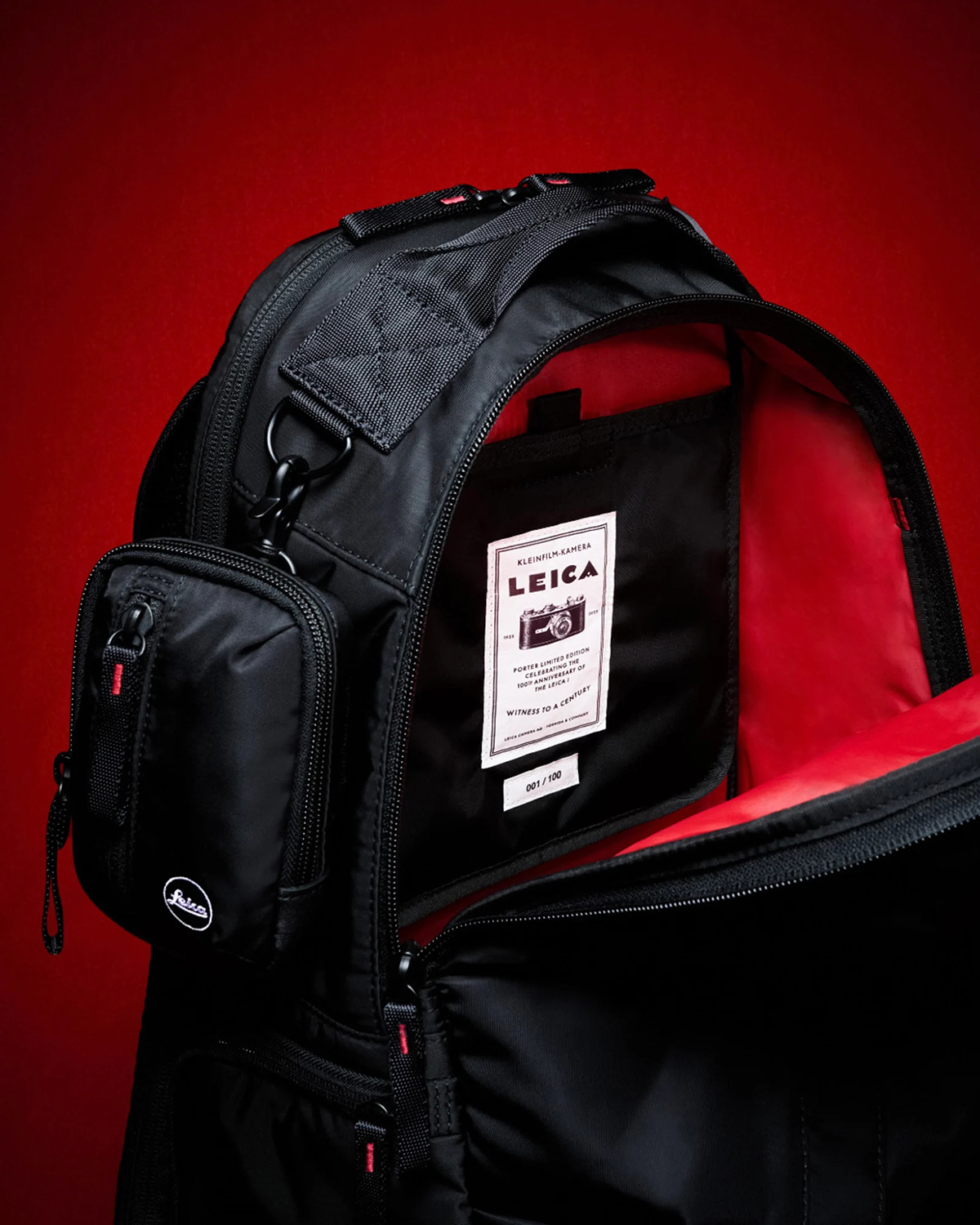 Leica x PORTER BACKPACK with CAMERA CASE & POUCH