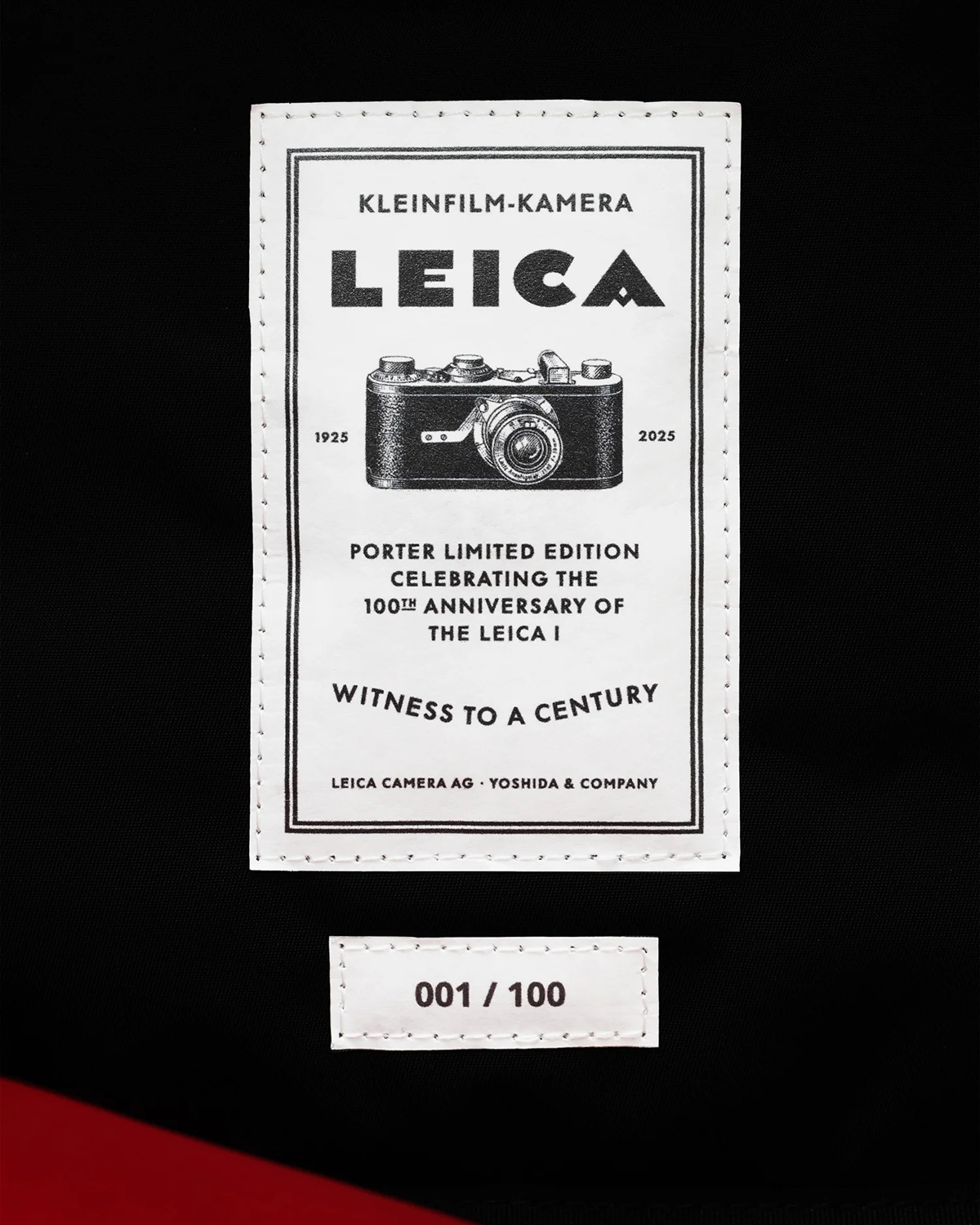 Leica x PORTER BACKPACK with CAMERA CASE & POUCH
