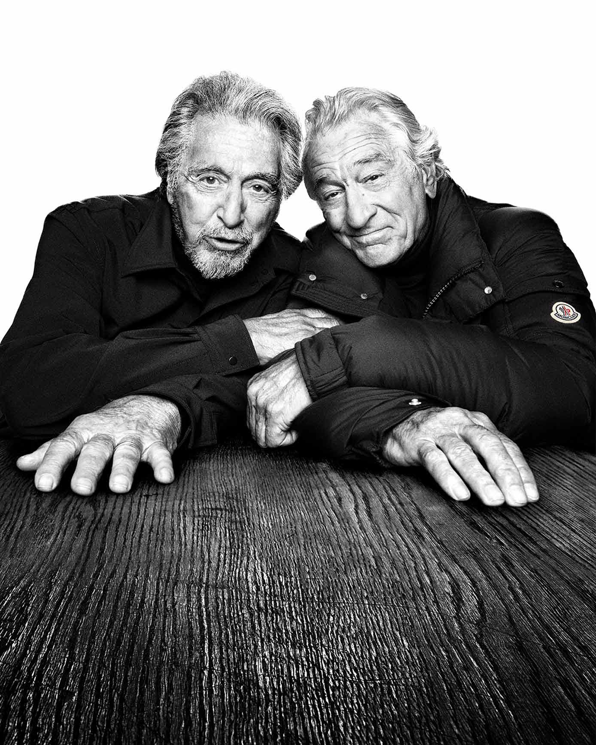 MONCLER 2025 Autumn Winter Warmer Together Campaigh with Al Pacino & Robert De Niro