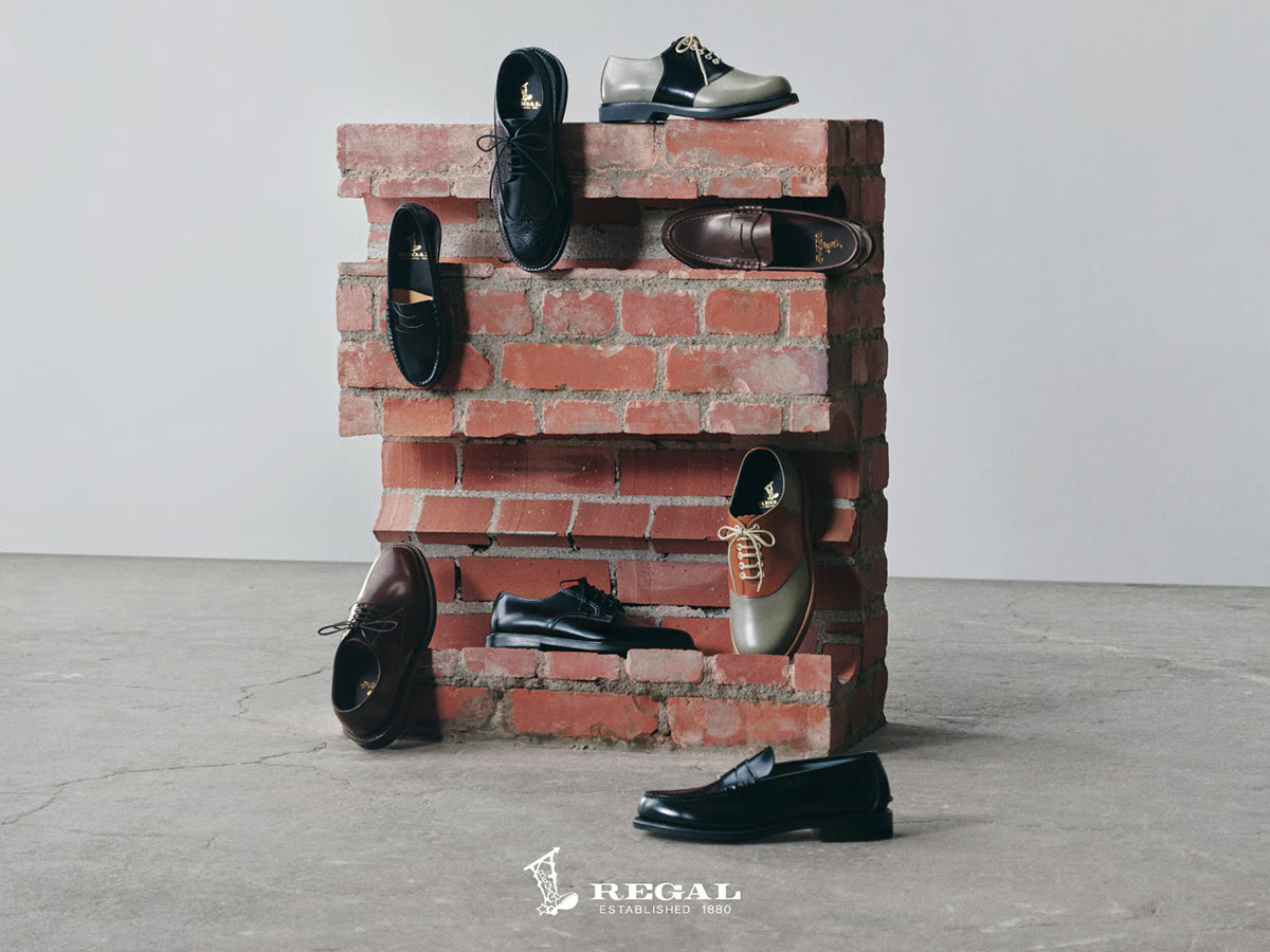 REGAL Boots Mark Rebranding by Hiromichi Ochiai FACETASM