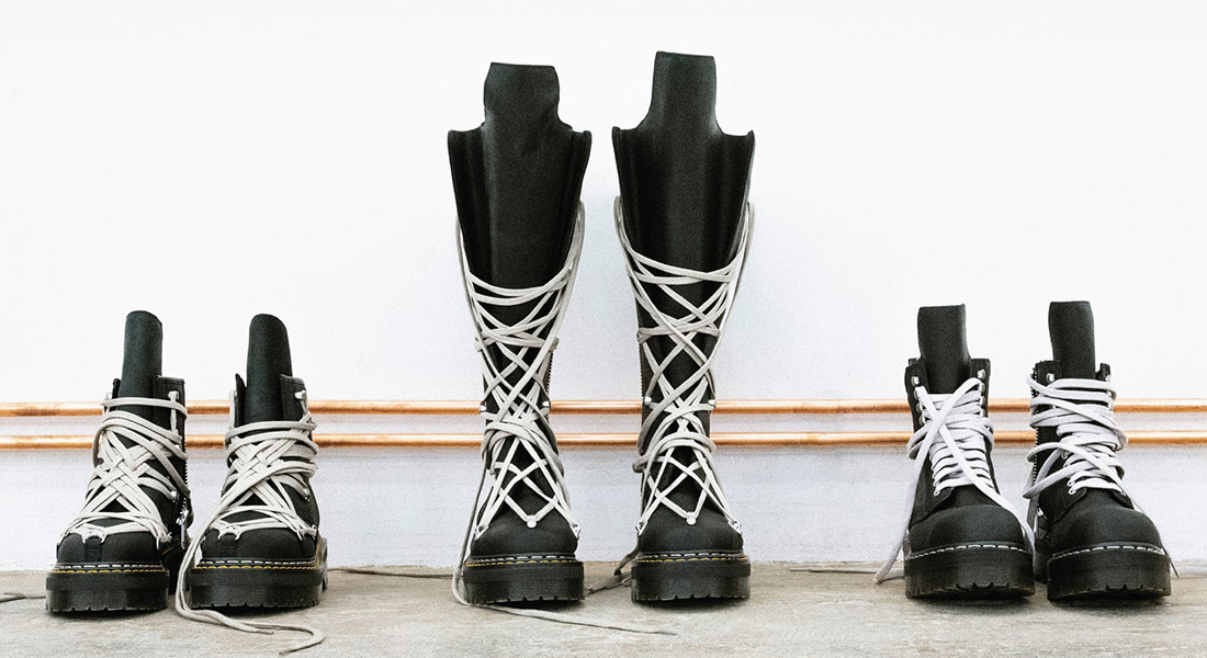 Dr. Martens x Rick Owens Collaboration Boots