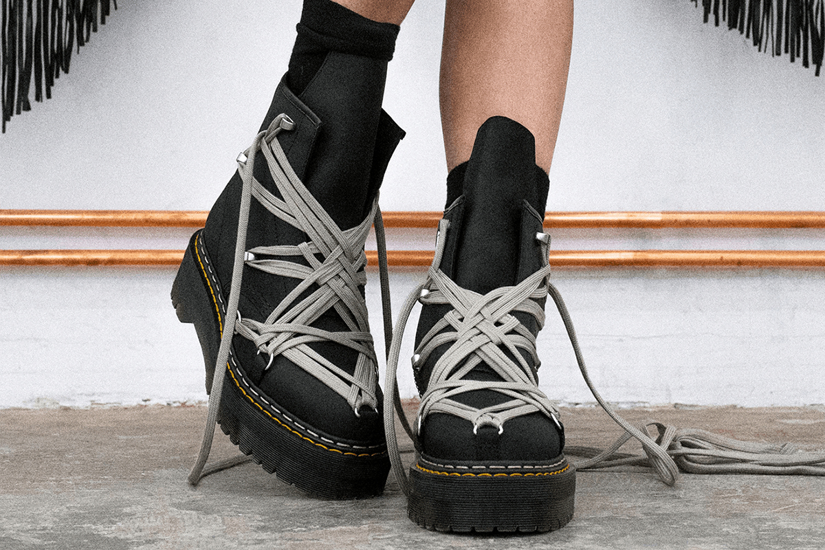 Dr. Martens x Rick Owens Collaboration Boots
