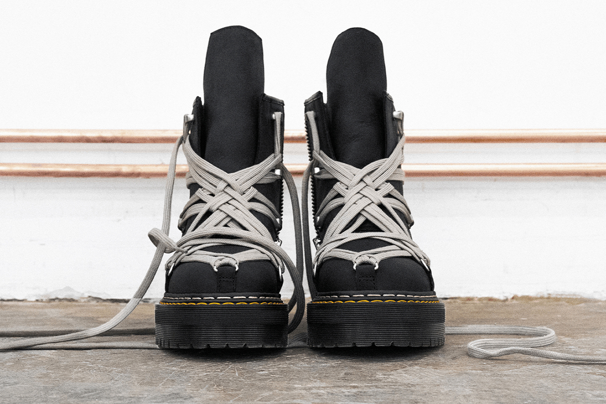 Dr. Martens x Rick Owens Collaboration Boots