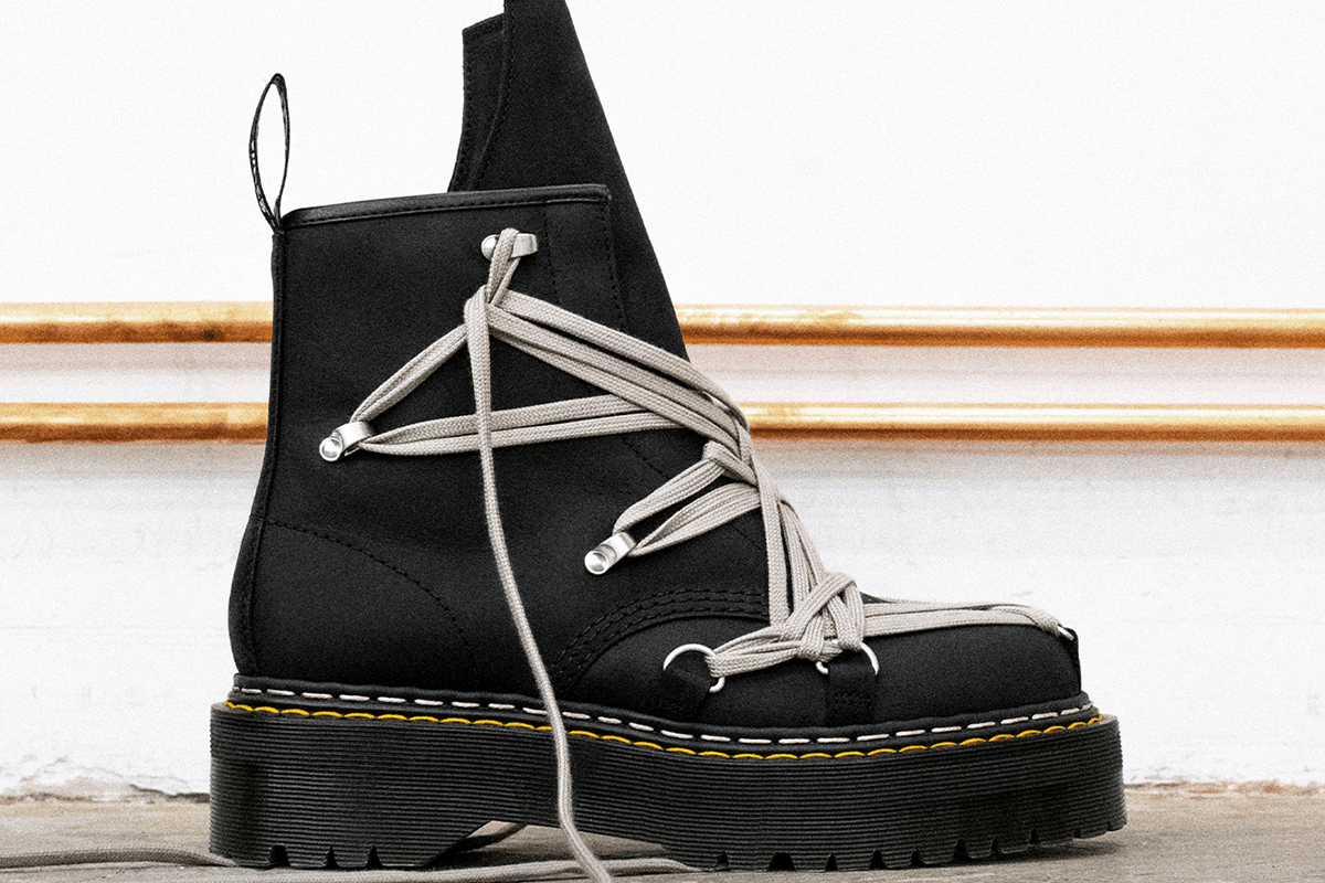 Dr. Martens x Rick Owens Collaboration Boots