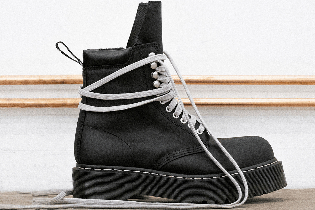 Dr. Martens x Rick Owens Collaboration Boots