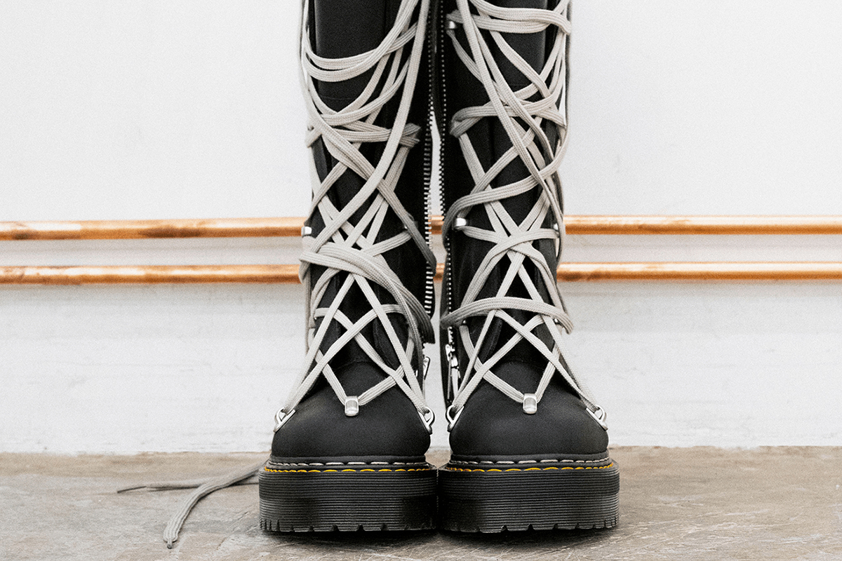 Dr. Martens x Rick Owens Collaboration Boots