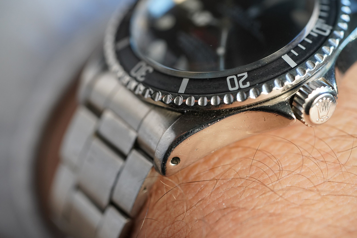 1970's Rolex Sea-Dweller Double Red Ref1665 Tropical Thin Case