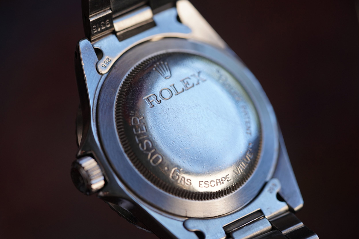 1970's Rolex Sea-Dweller Double Red Ref1665 Tropical Thin Case