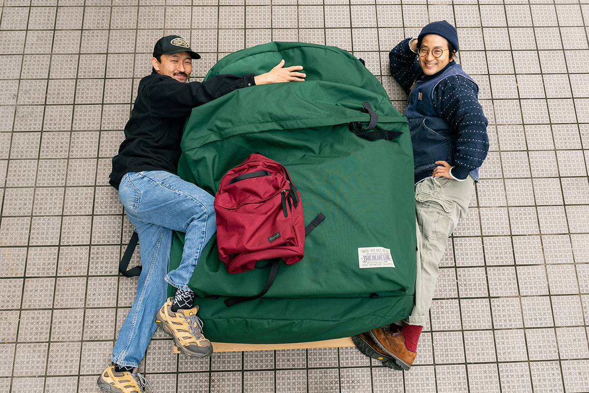 BLUE LUG THE DAYPACK 10th Anniversary Exhibition 100 THE DAYPACKS