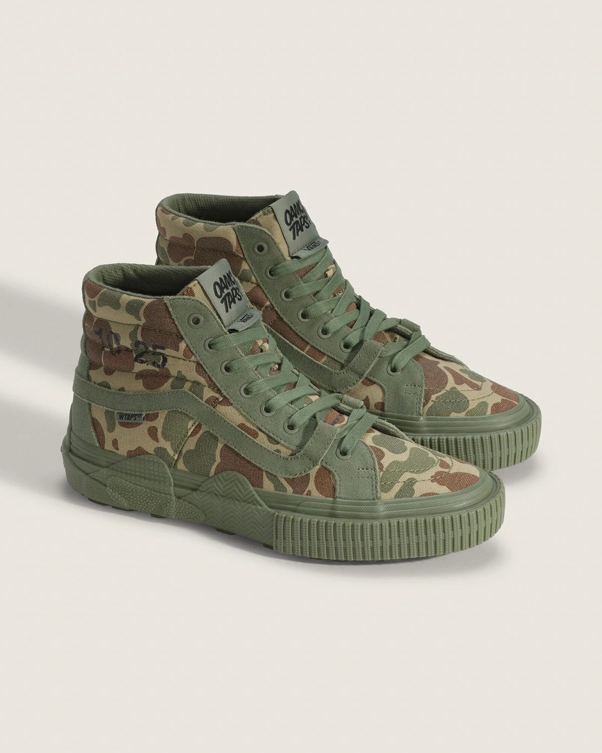 OTW by Vans x OAMC x WTAPS Sk8-Hi GL Lug and Seylynn Lug