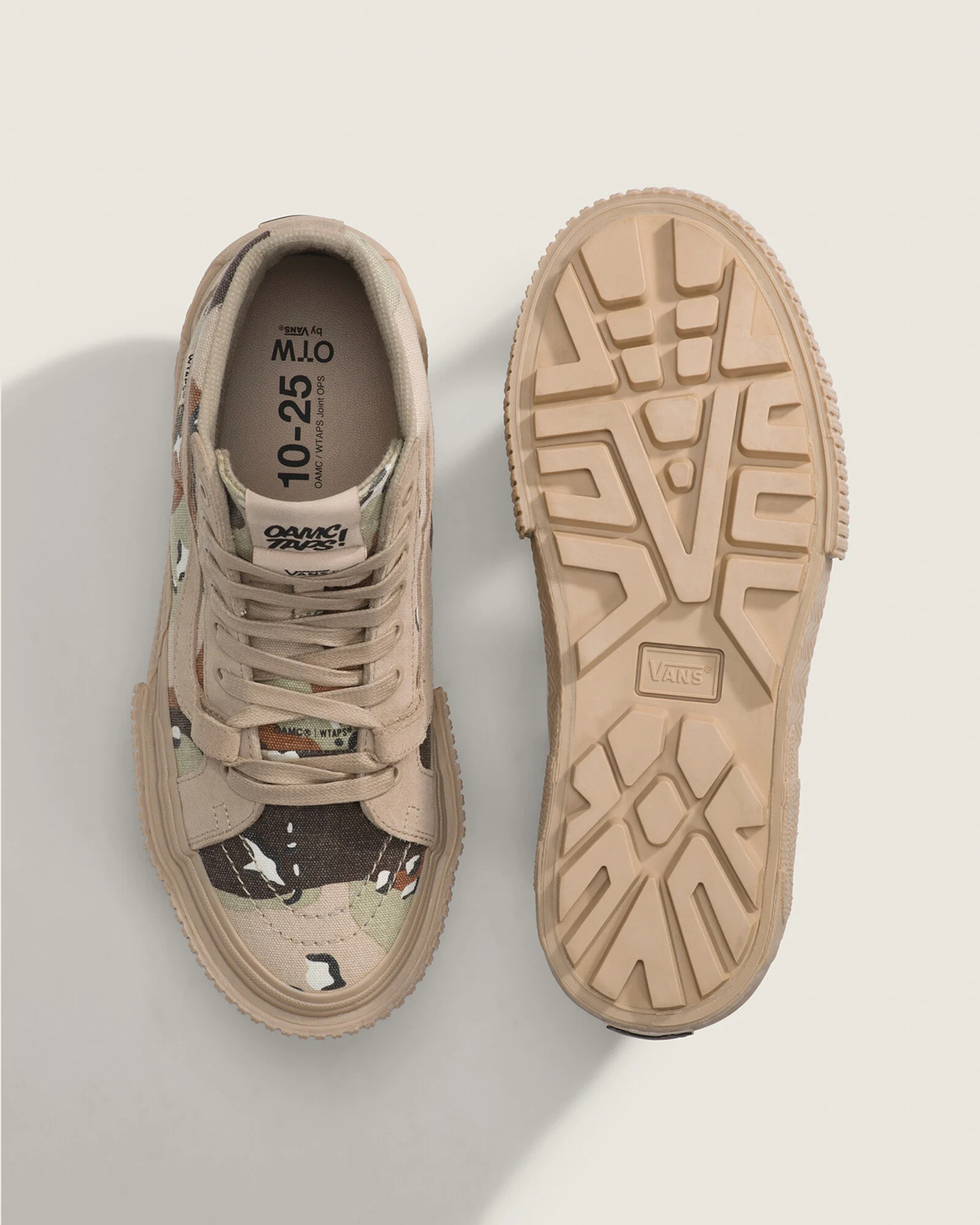 OTW by Vans x OAMC x WTAPS Sk8-Hi GL Lug and Seylynn Lug