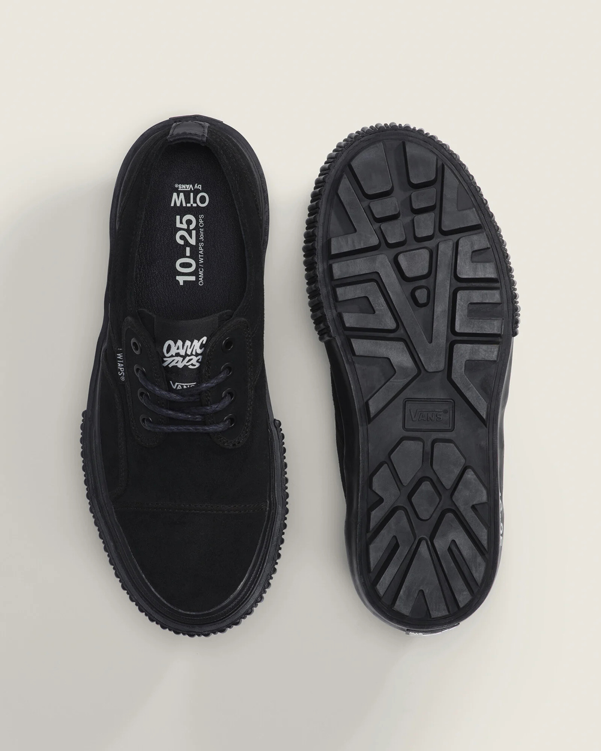 OTW by Vans x OAMC x WTAPS Sk8-Hi GL Lug and Seylynn Lug