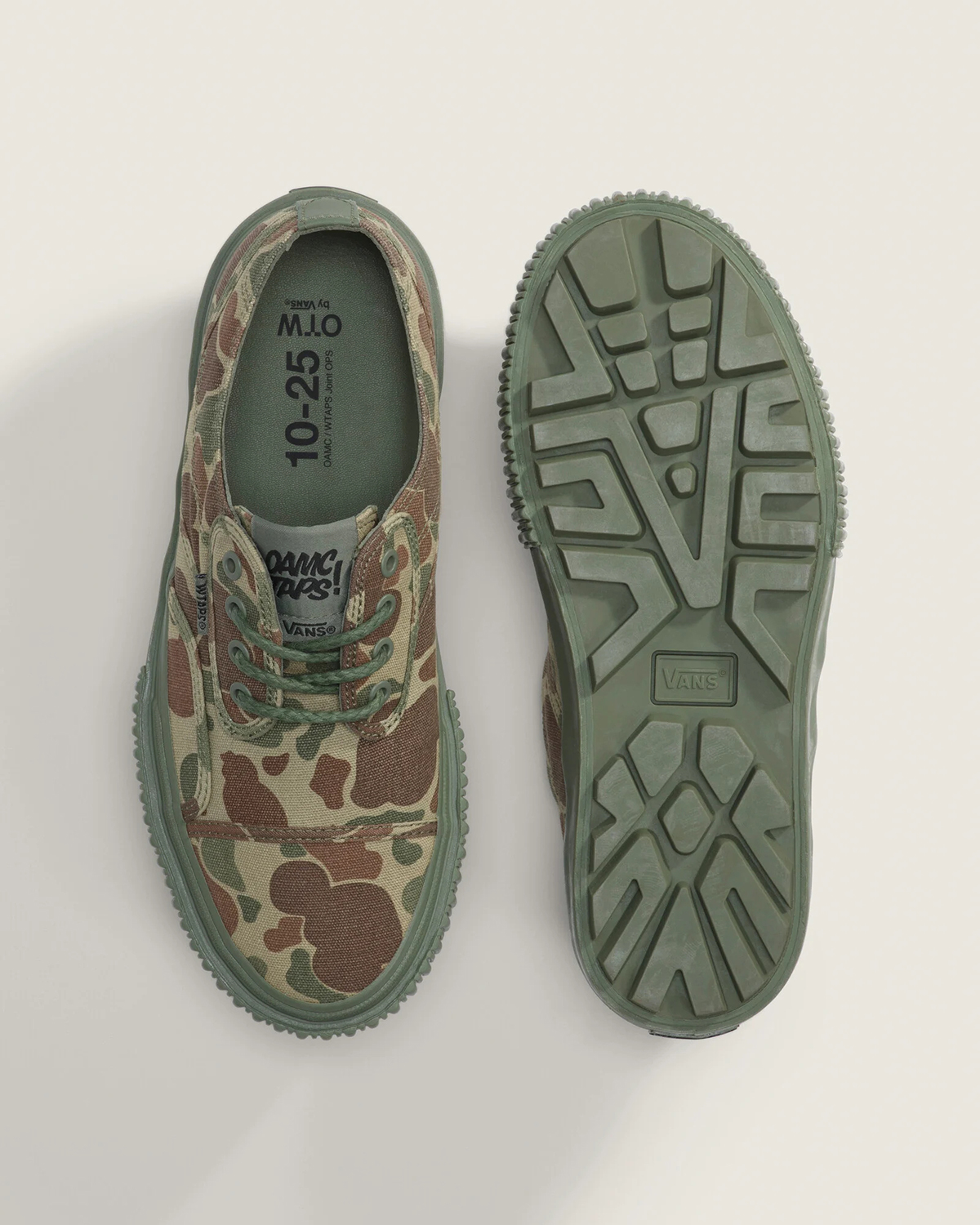 OTW by Vans x OAMC x WTAPS Sk8-Hi GL Lug and Seylynn Lug