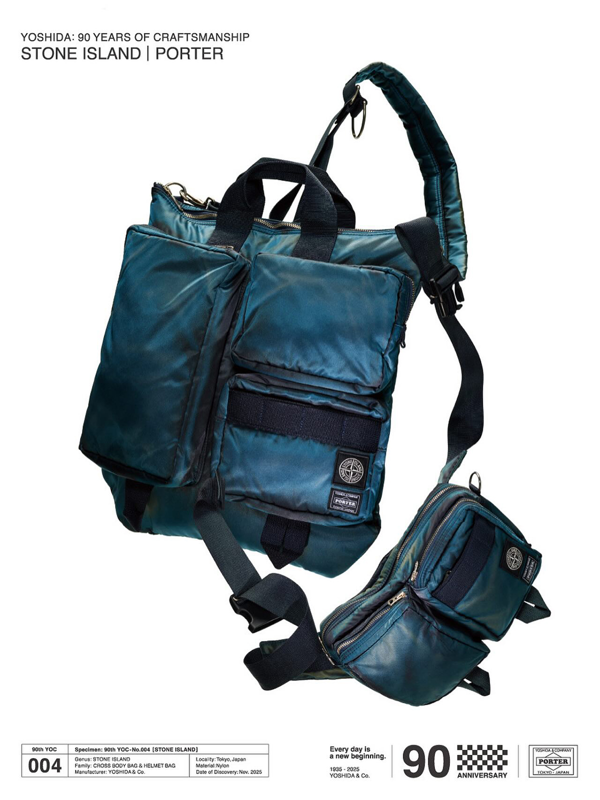 STONE ISLAND x PORTER Capsule Collection