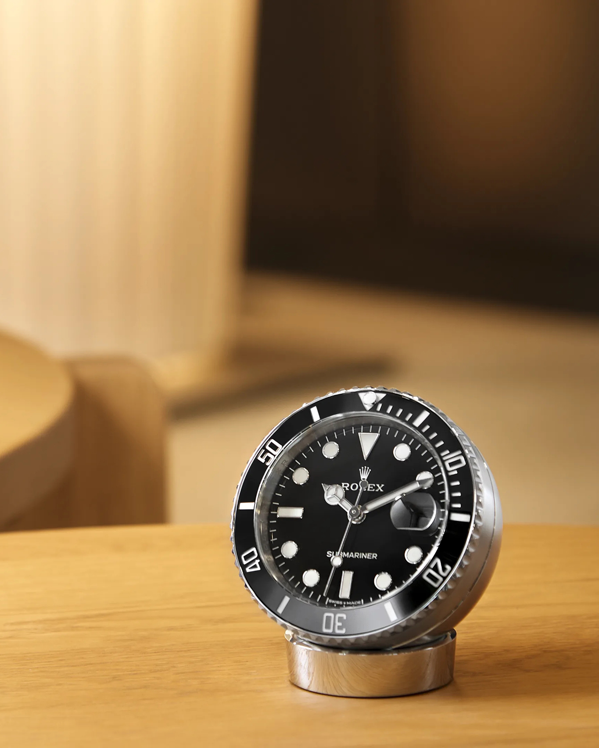 2025 Rolex Submariner Date Desk Clock