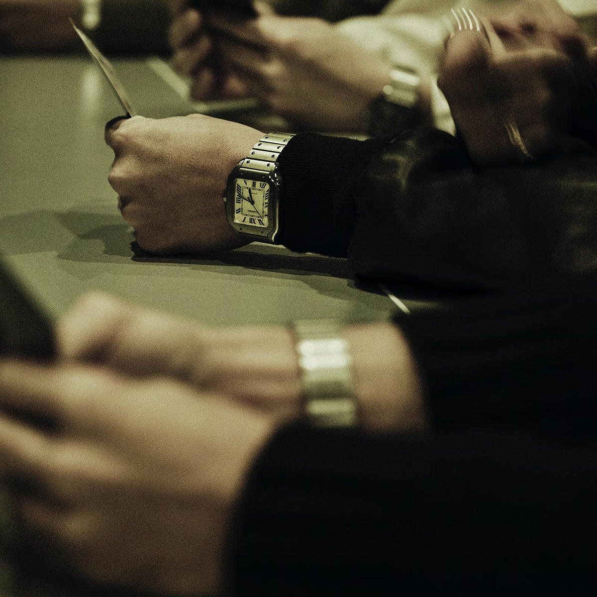 Cartier NOT ROUND, BUT SANTOS Campaign