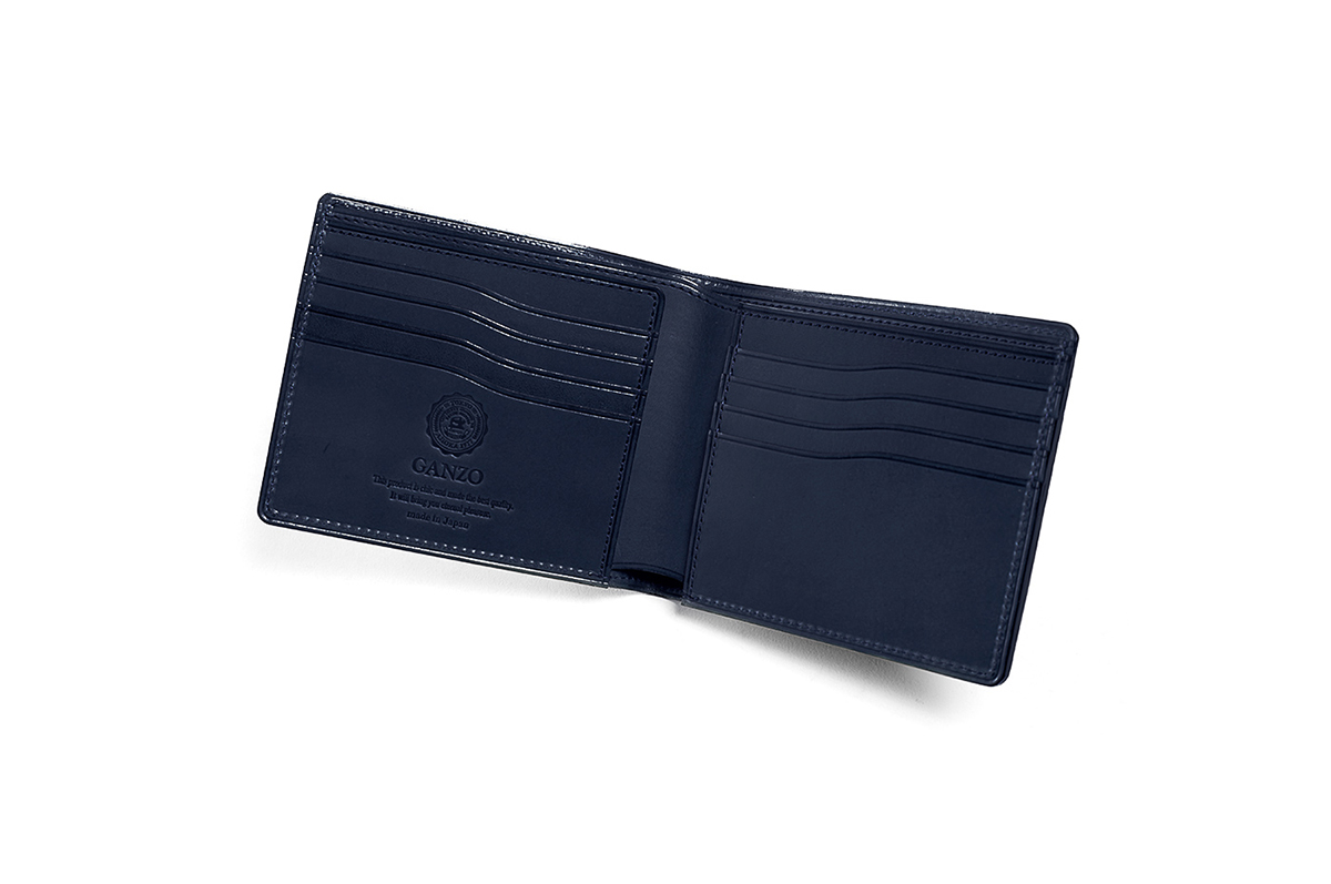GANZO Small Crocodile Leather Bill Wallet