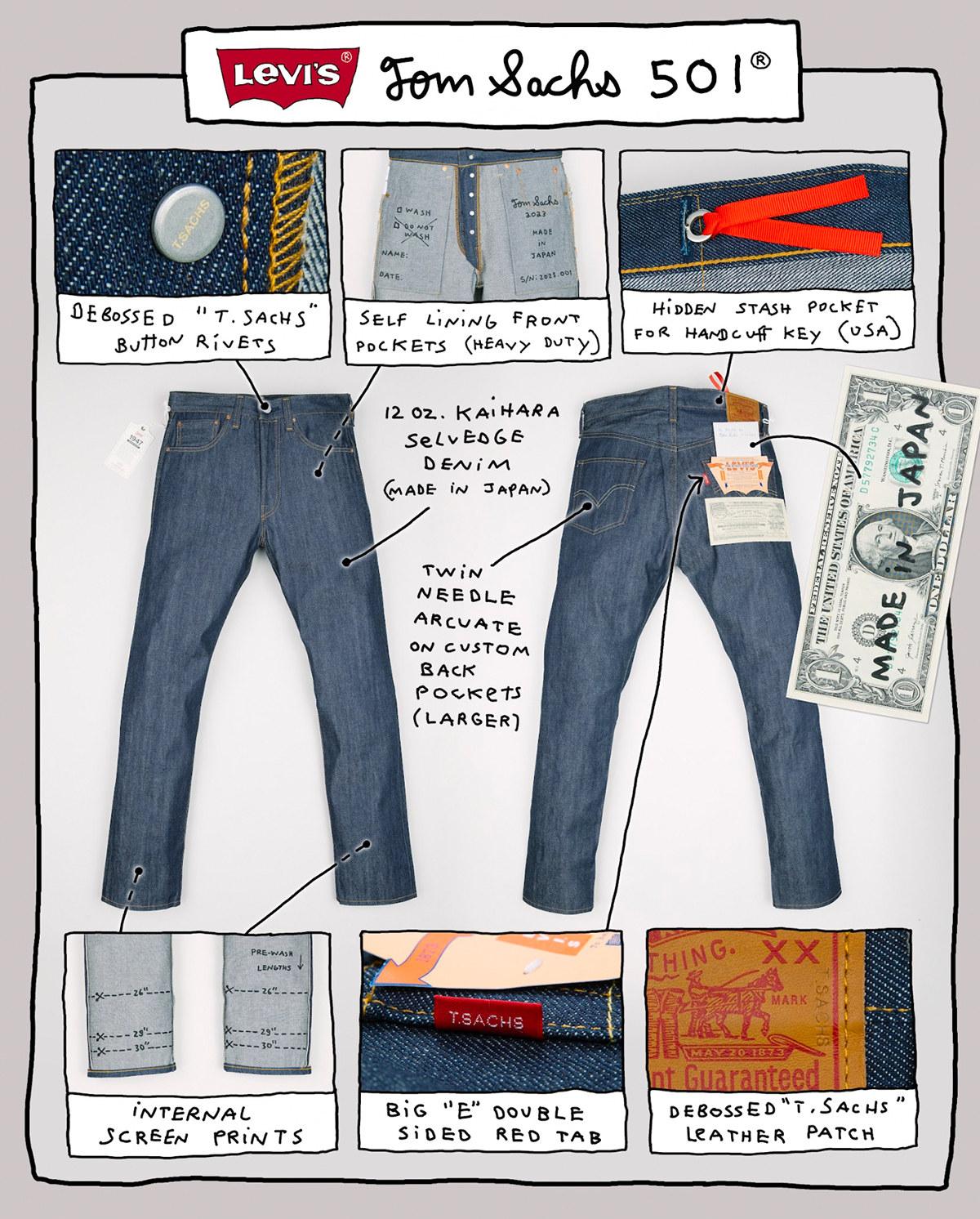 Levis® Tom Sachs 1947 501® Jean