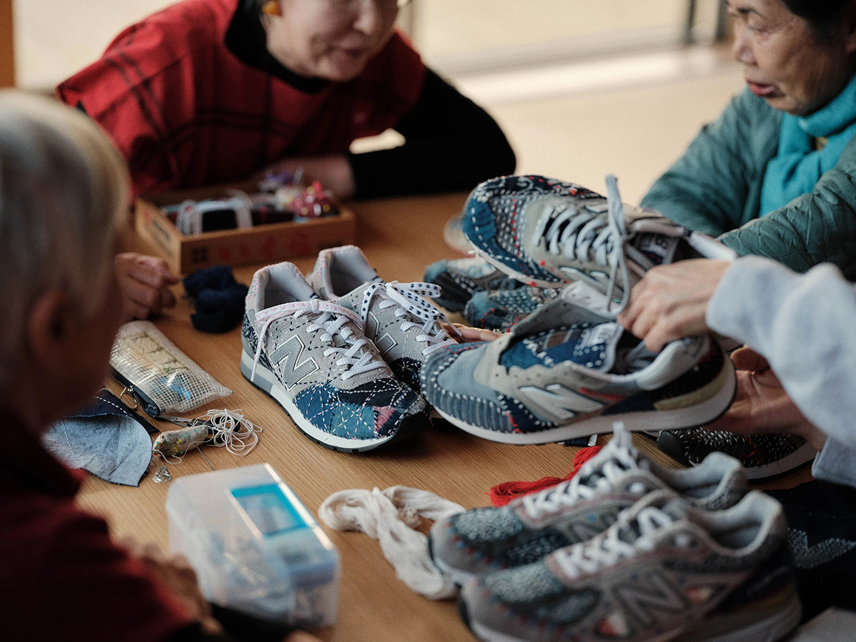New Balance x SASHIKO GALS Collaboration Collection