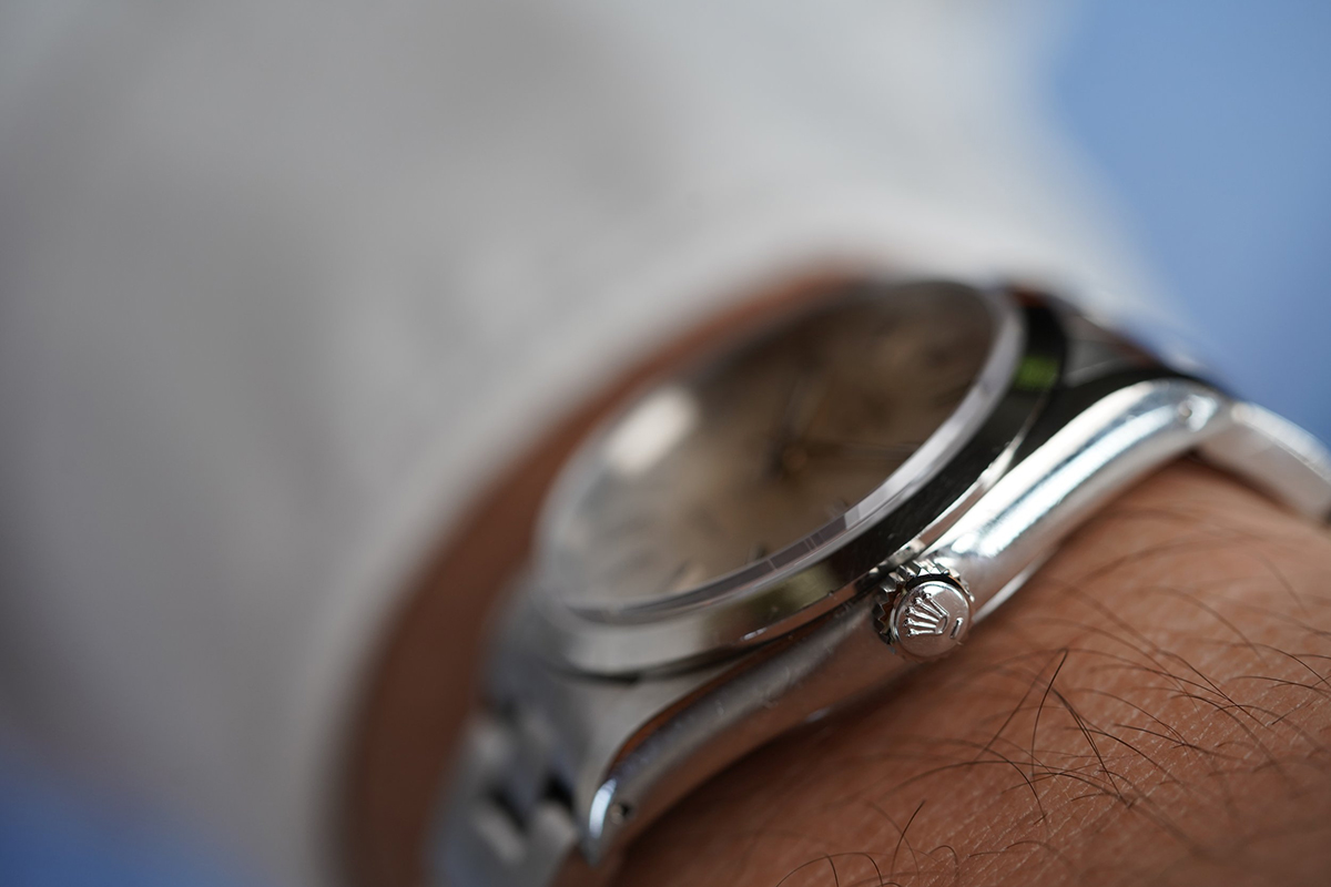 1990 Rolex Air-King Ref14000 Silver Dial