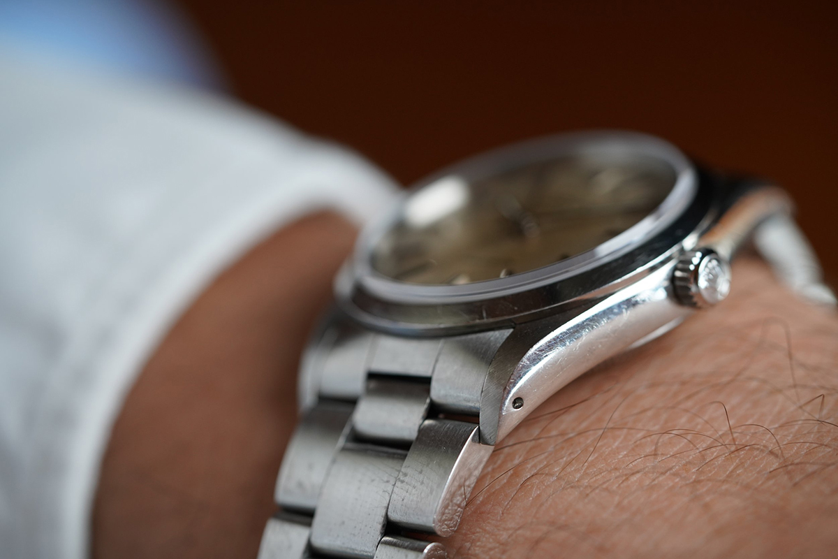 1990 Rolex Air-King Ref14000 Silver Dial