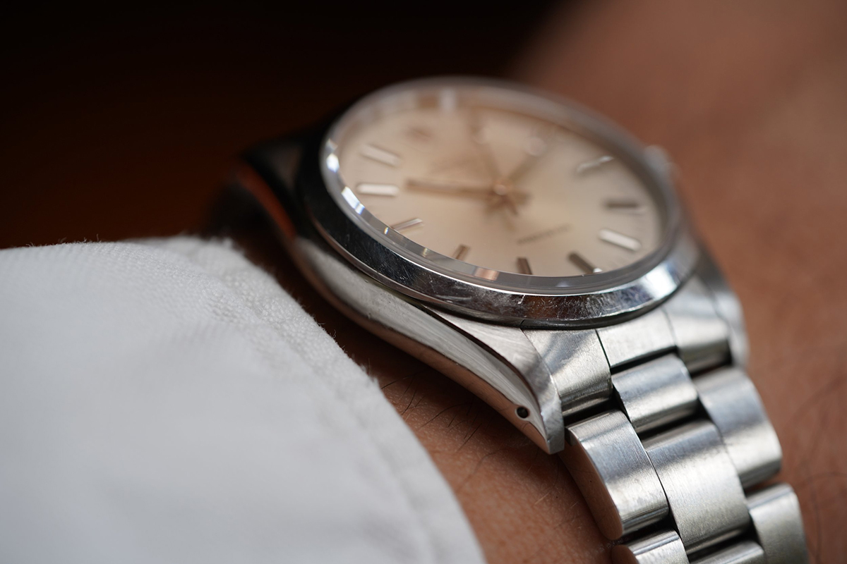 1990 Rolex Air-King Ref14000 Silver Dial
