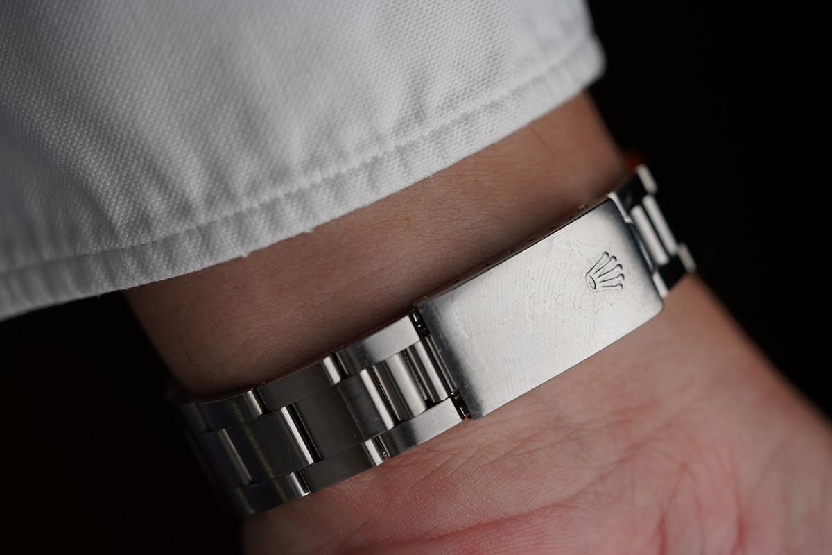 1990 Rolex Air-King Ref14000 Silver Dial