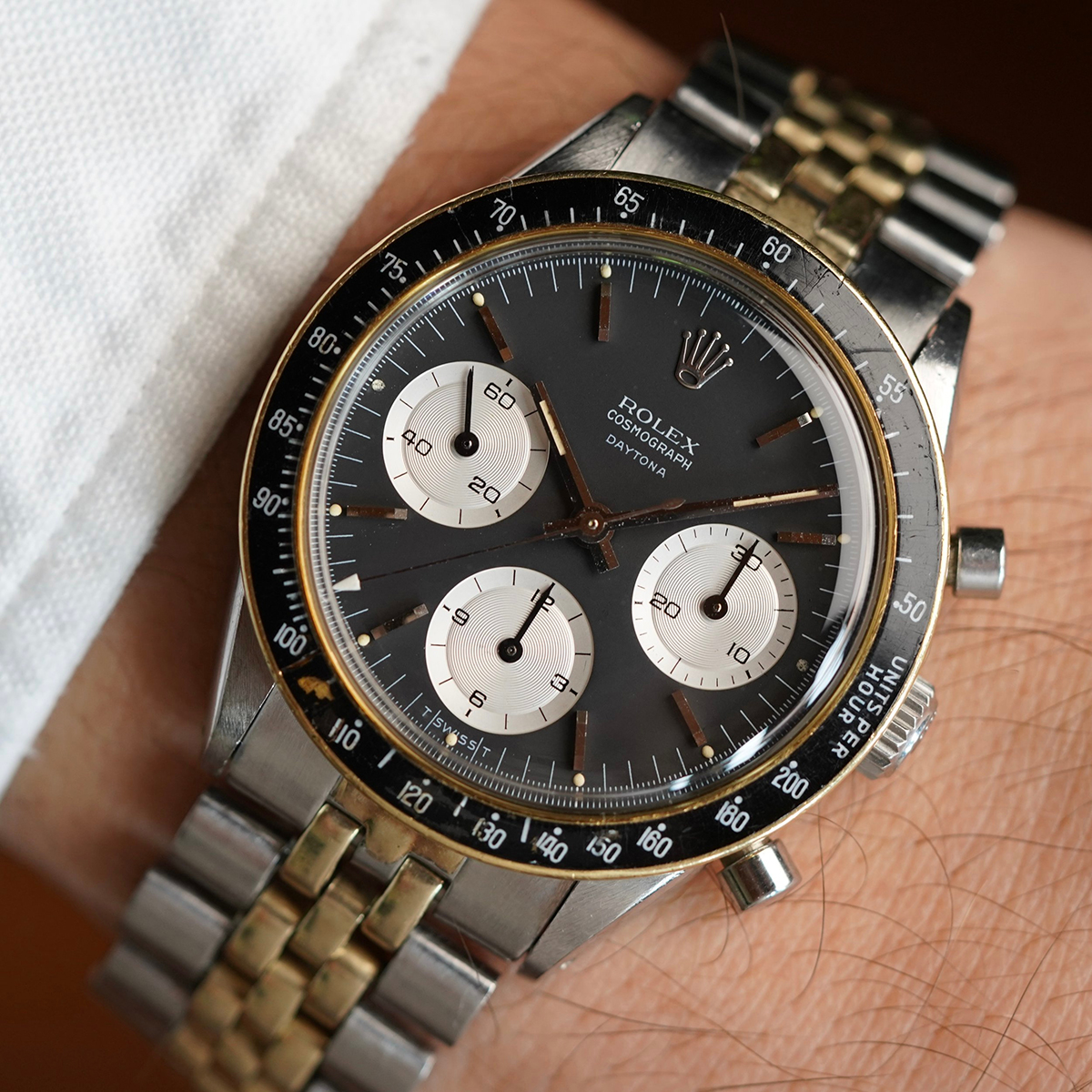 1960's Rolex Daytona Ref.6239 Two Tone Amazing Racing Provenance