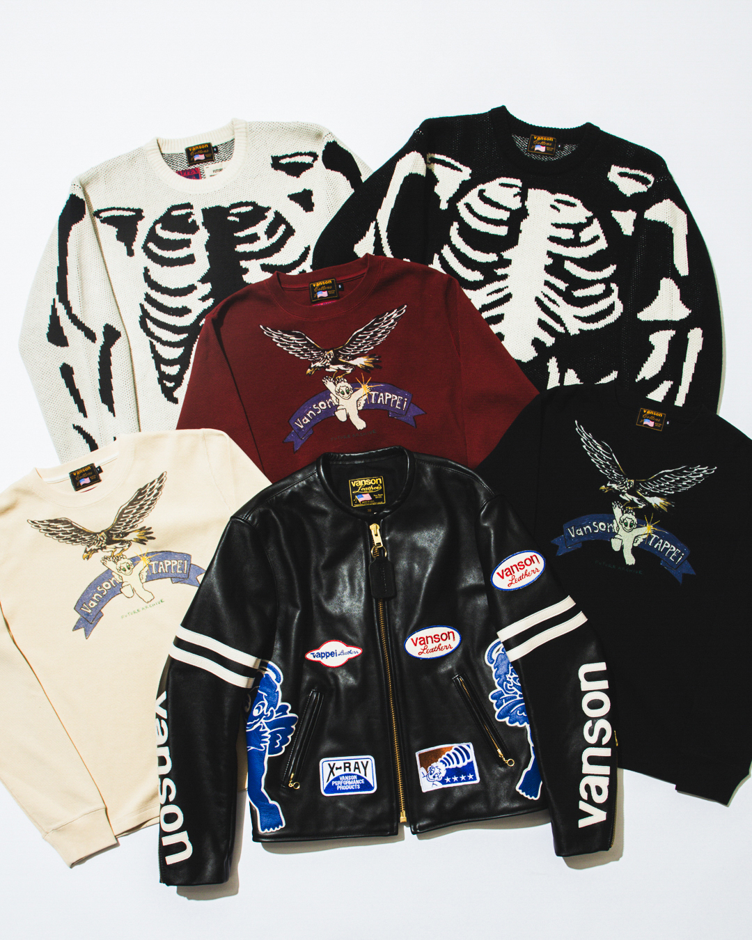 VANSON x TAPPEI x FUTURE ARCHIVE Collabooration Collection