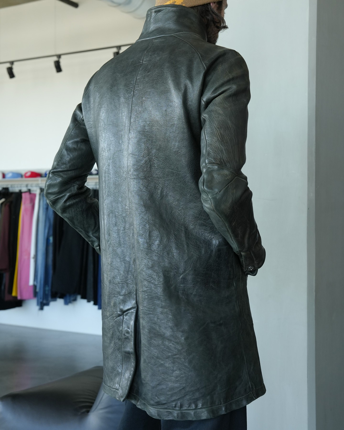 CHROME HEARTS x Carol Christian Poell Horse Leather Coat