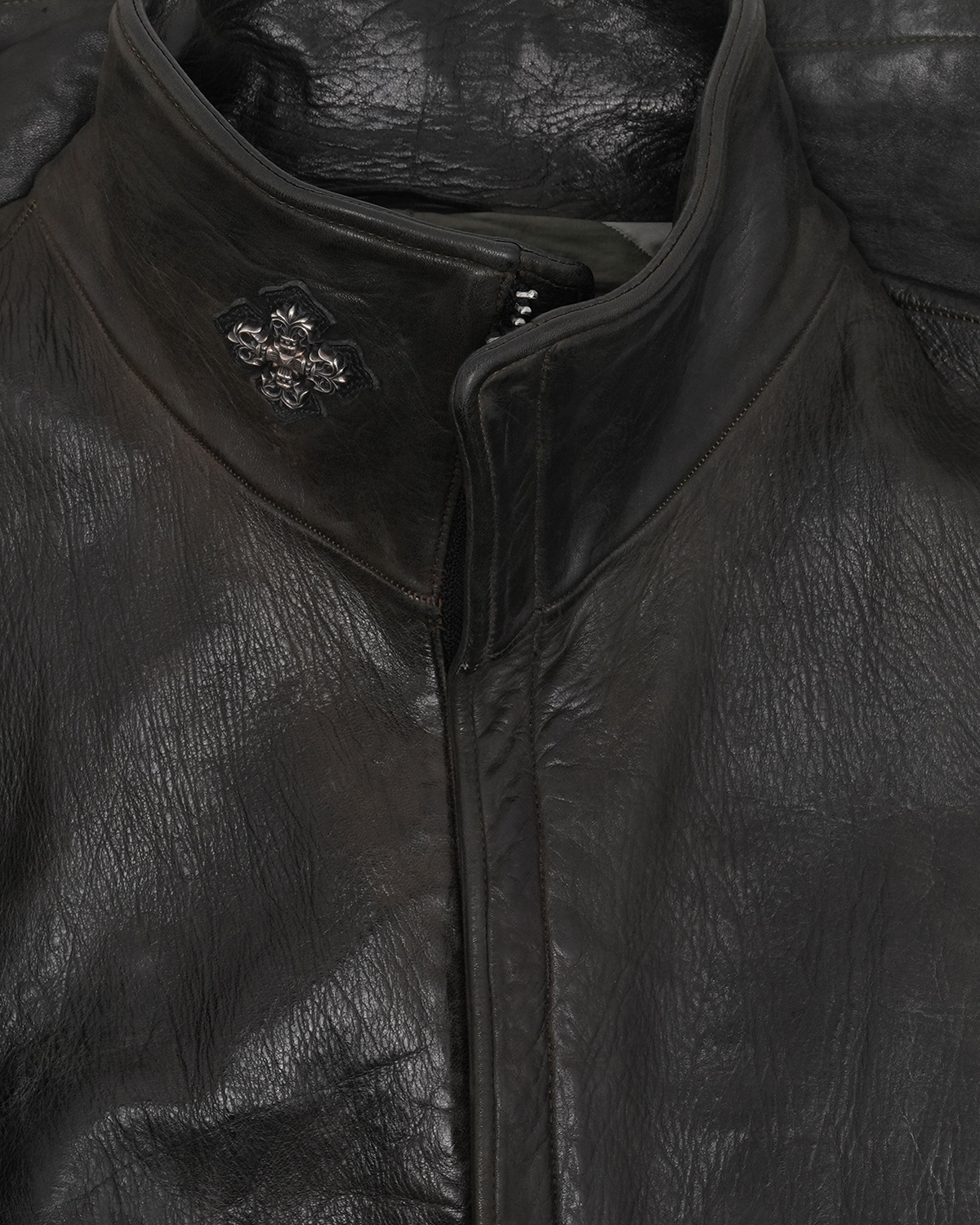 CHROME HEARTS x Carol Christian Poell Horse Leather Coat