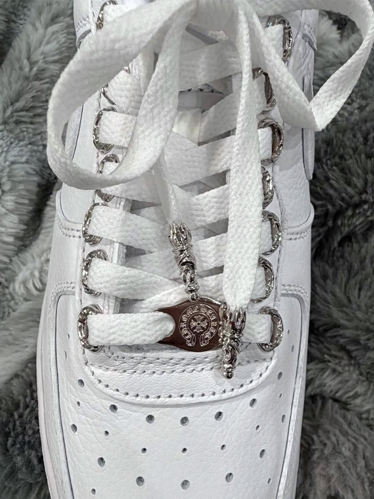 CHROME HEARTS x NOCTA Air Force 1 Low White