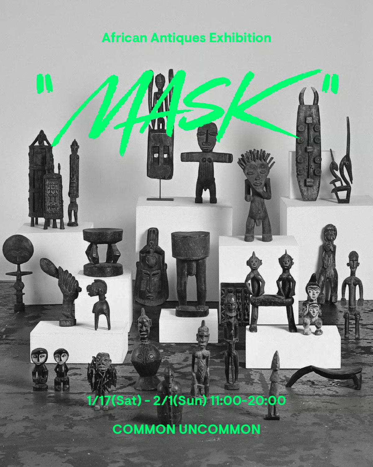 COMMON UNCOMMON Gallery African Antiques Exhibition Mask