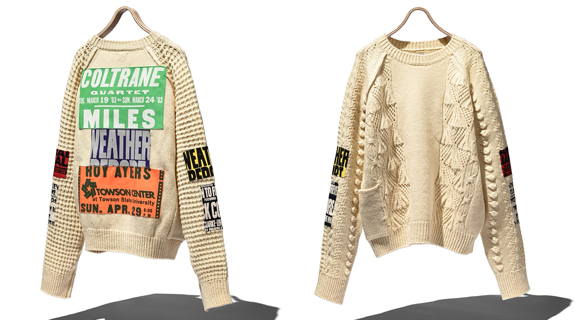 DIE DREI BERGE JAZZ HEROES MERINO KNIT SWEATER