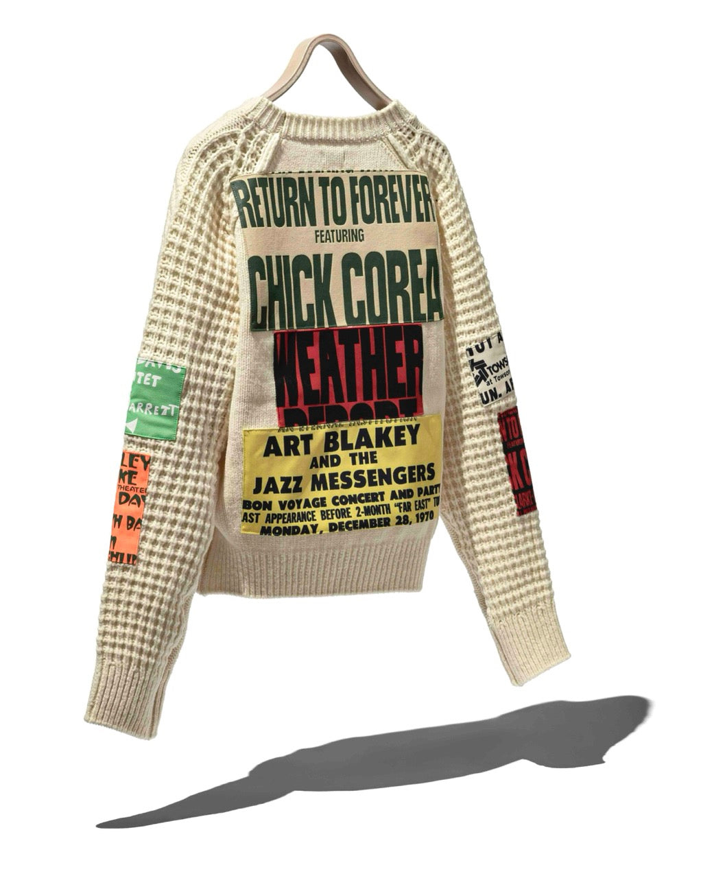 DIE DREI BERGE JAZZ HEROES MERINO KNIT SWEATER